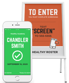 safer campus text to screen